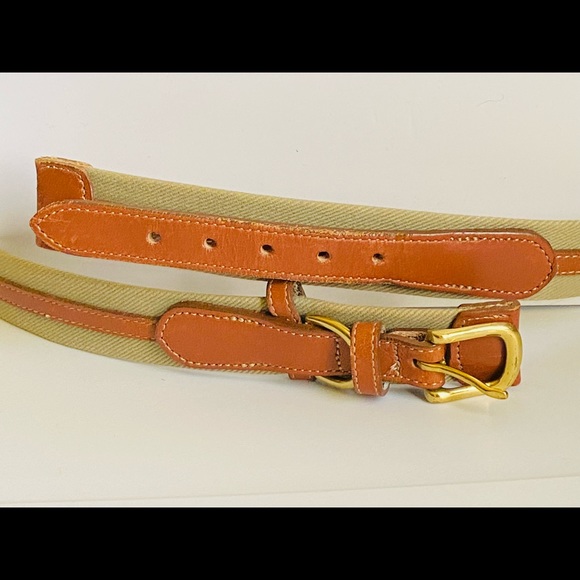 Vintage leather belt - Picture 2 of 7